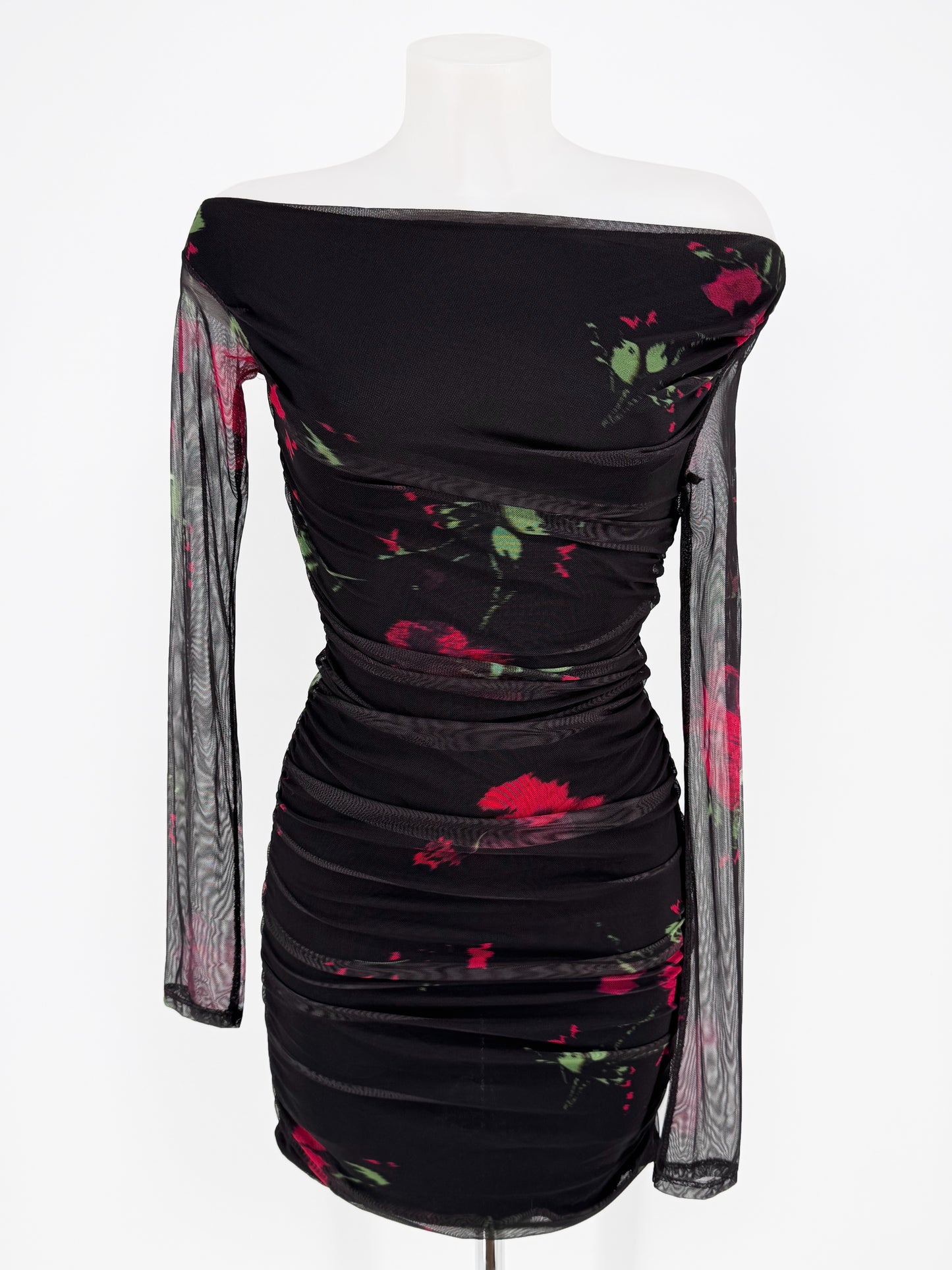 VESTIDO TUL FLORES