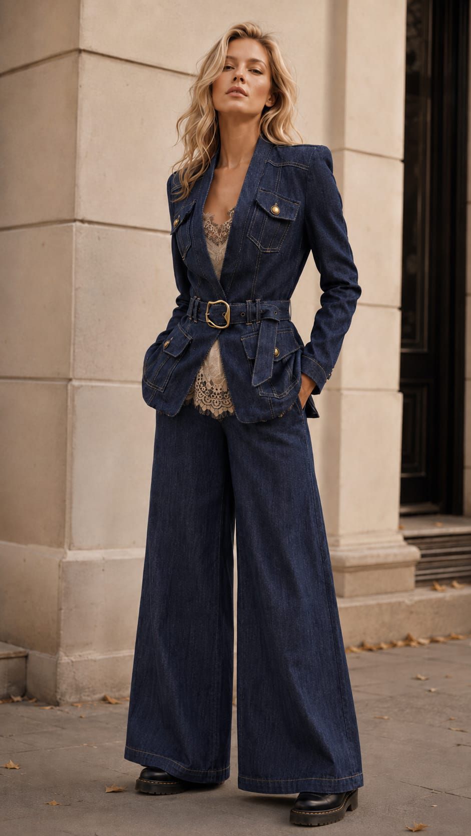 Blazer Denim El Vestidor de Inma