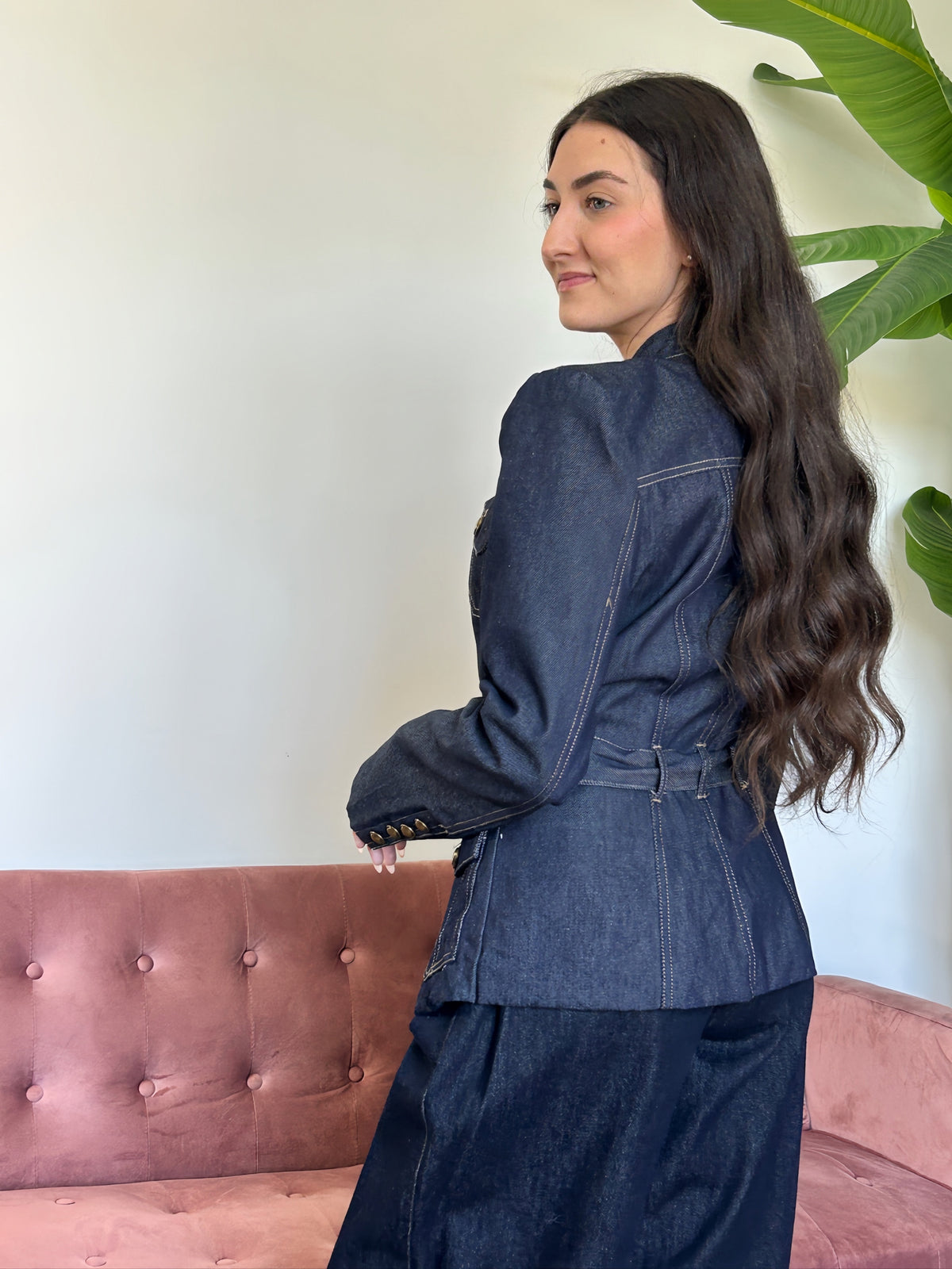 Blazer Denim El Vestidor de Inma