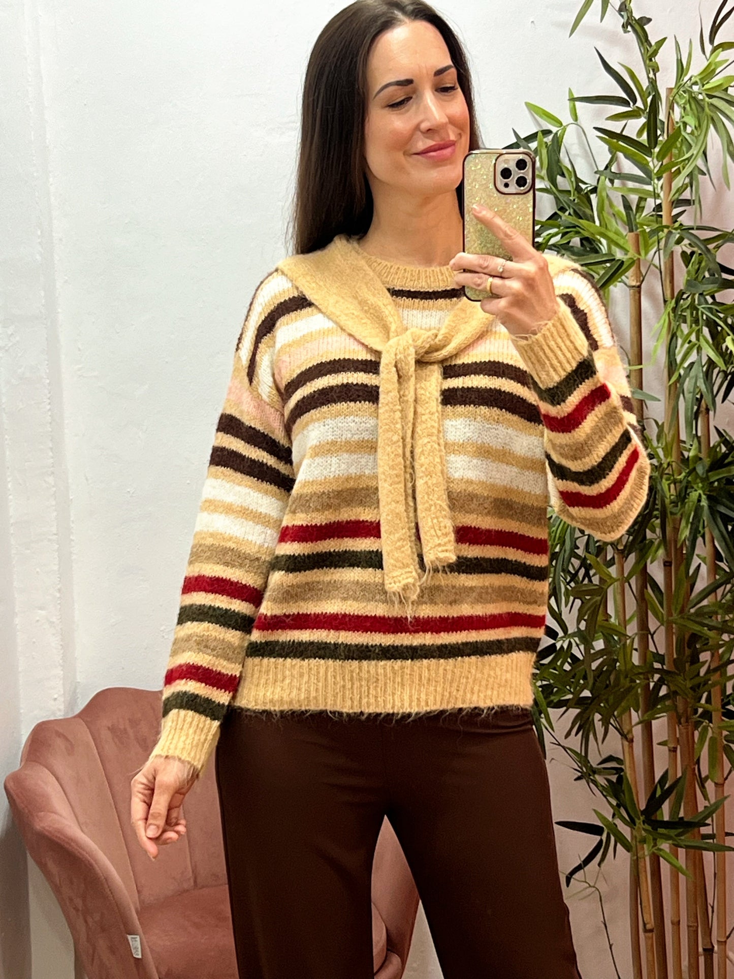 Jersey Talla Única con Cuello Integrado y Punto Súper Gustoso – Hasta Talla 44/46 El Vestidor de Inma