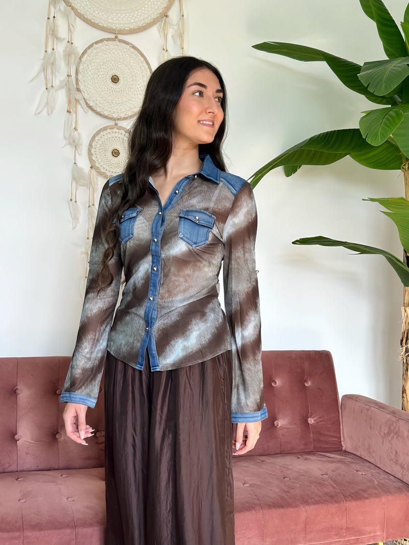 CAMISA DENIM TUL