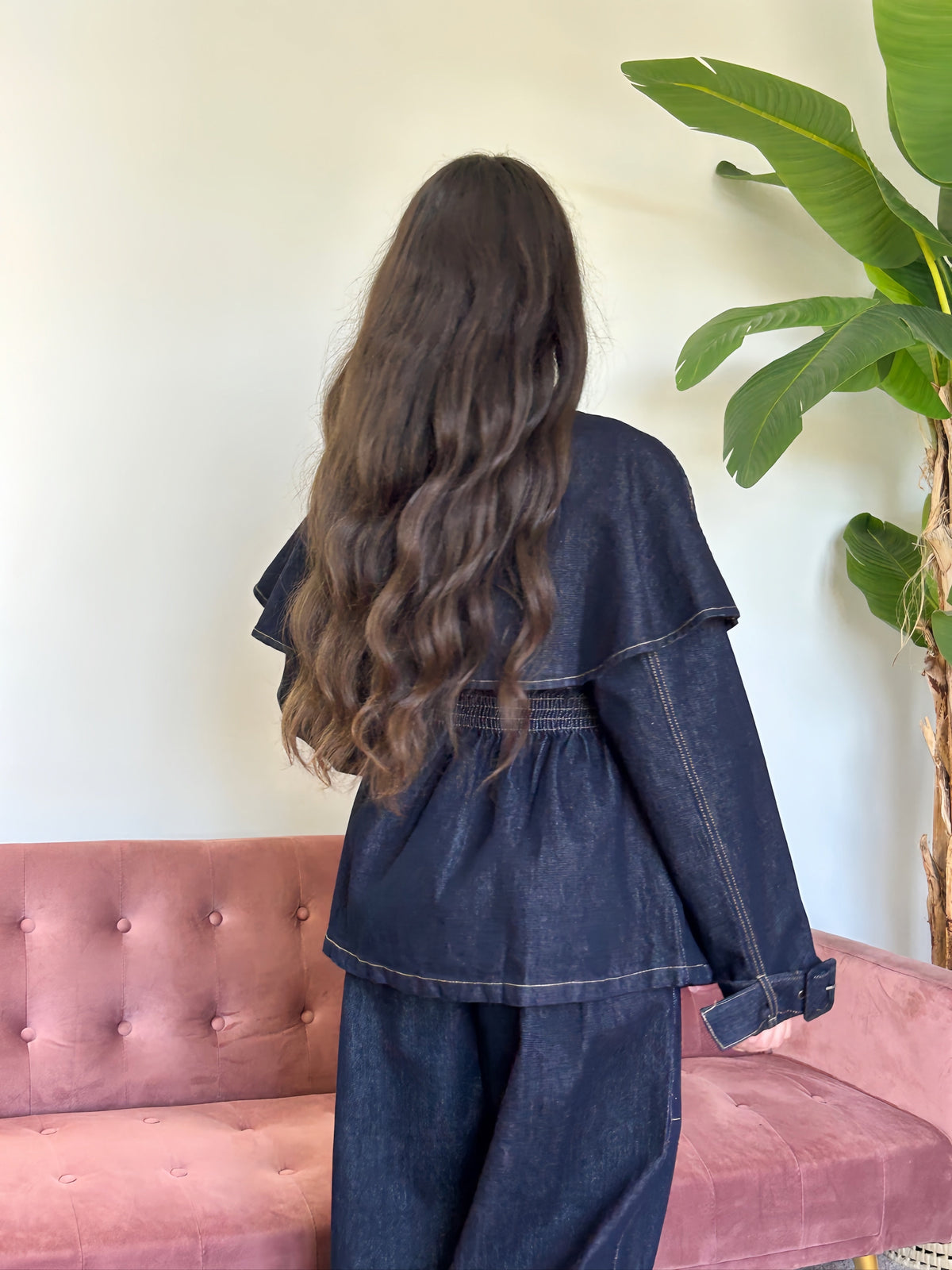 Chaqueta Capa Denim. El Vestidor de Inma