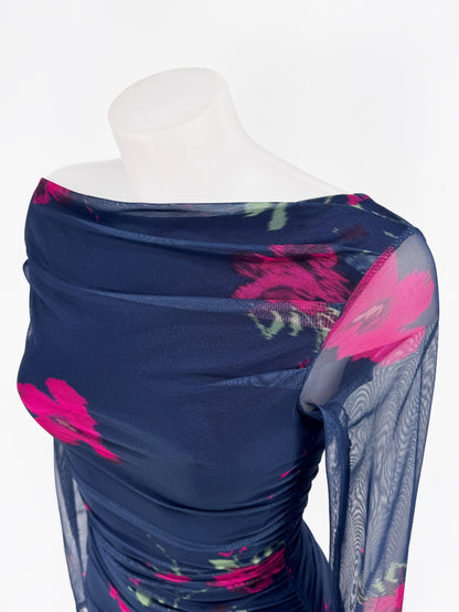 VESTIDO TUL FLORES
