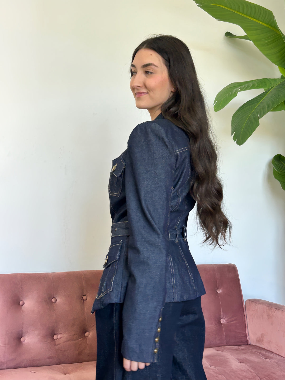 Blazer Denim El Vestidor de Inma