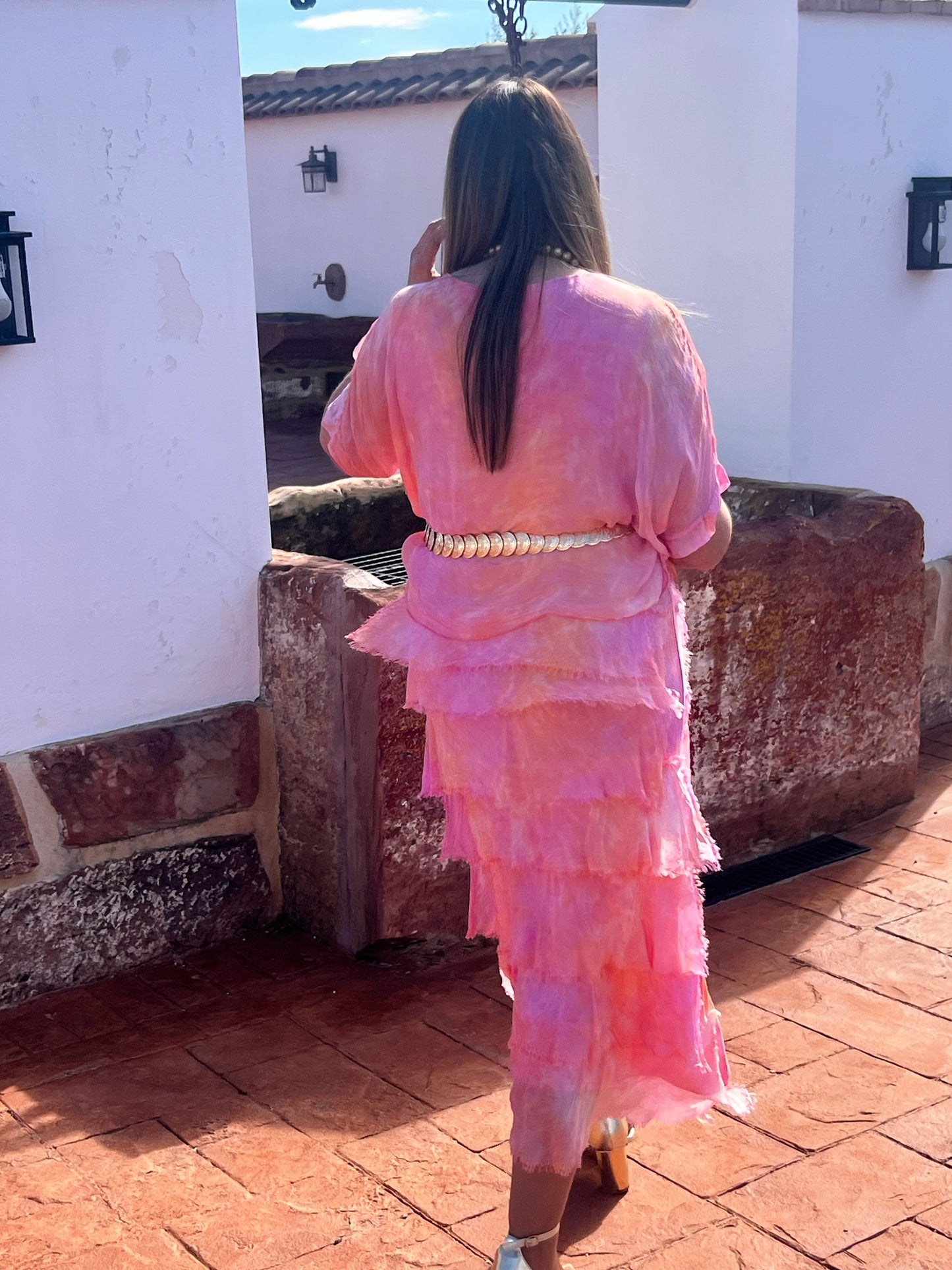 Vestido de Seda con Forro Interior Elástico El Vestidor de Inma