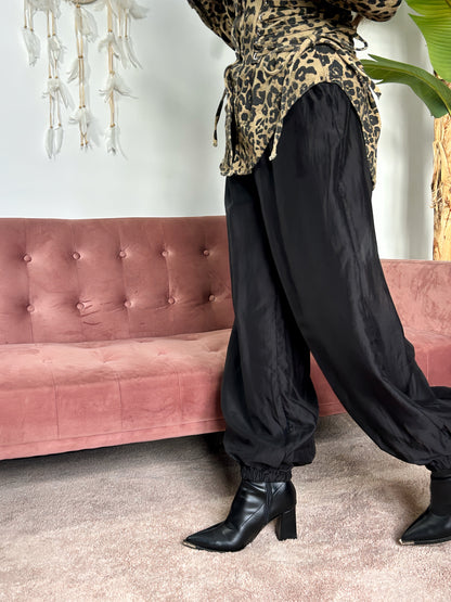 PANTALÓN SATINADO BOMBACHO El Vestidor de Inma