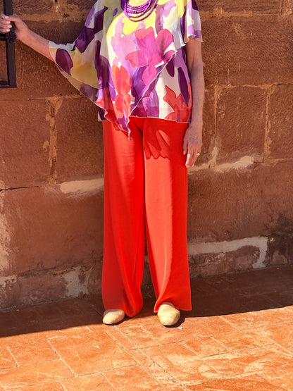 Pantalón fluido mujer con elástico trasero | Ajuste perfecto todo el año El Vestidor de Inma