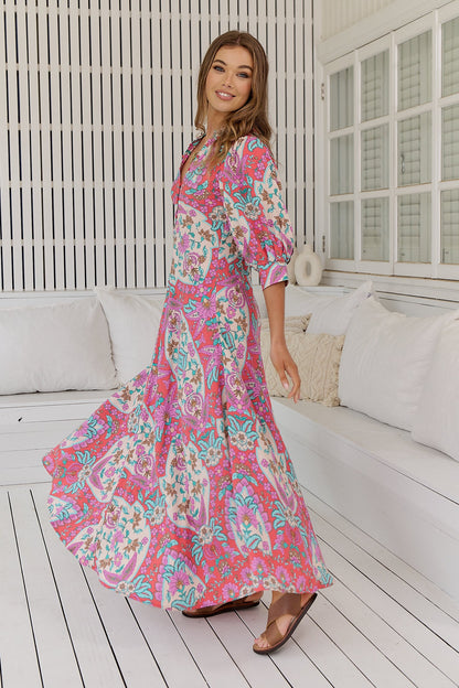 VESTIDO PRINT DEL MAR MAXI DRESD El Vestidor de Inma