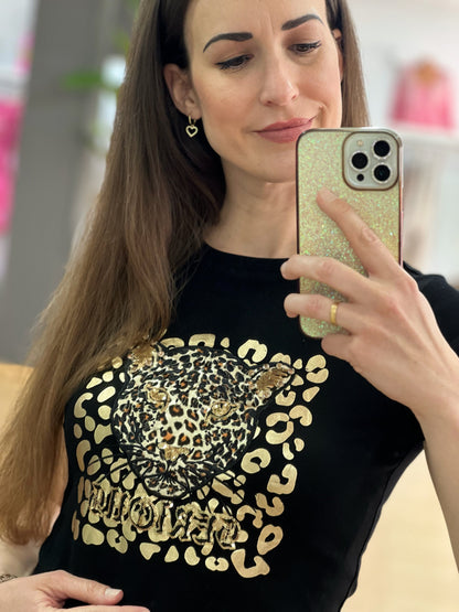 CAMISETA TIGRE STRASS