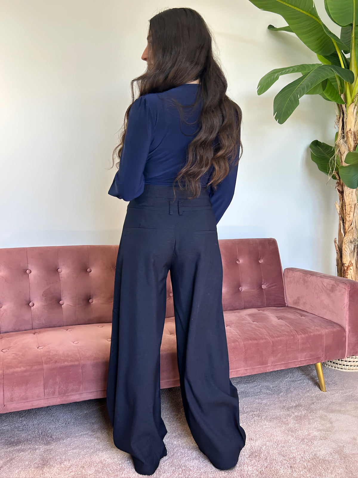 PANTALÓN DENIM CAPA El Vestidor de Inma