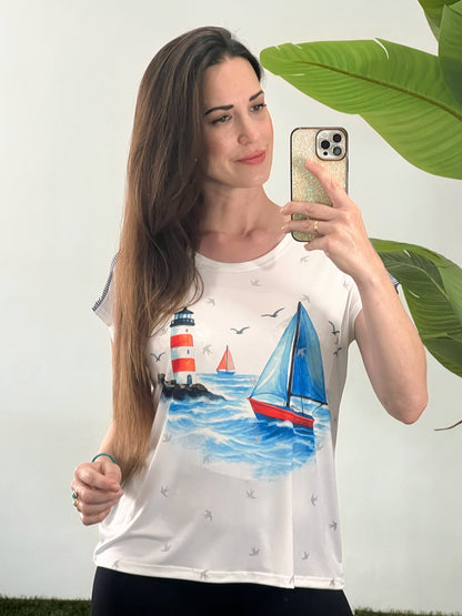 CAMISETA BARCO El Vestidor de Inma