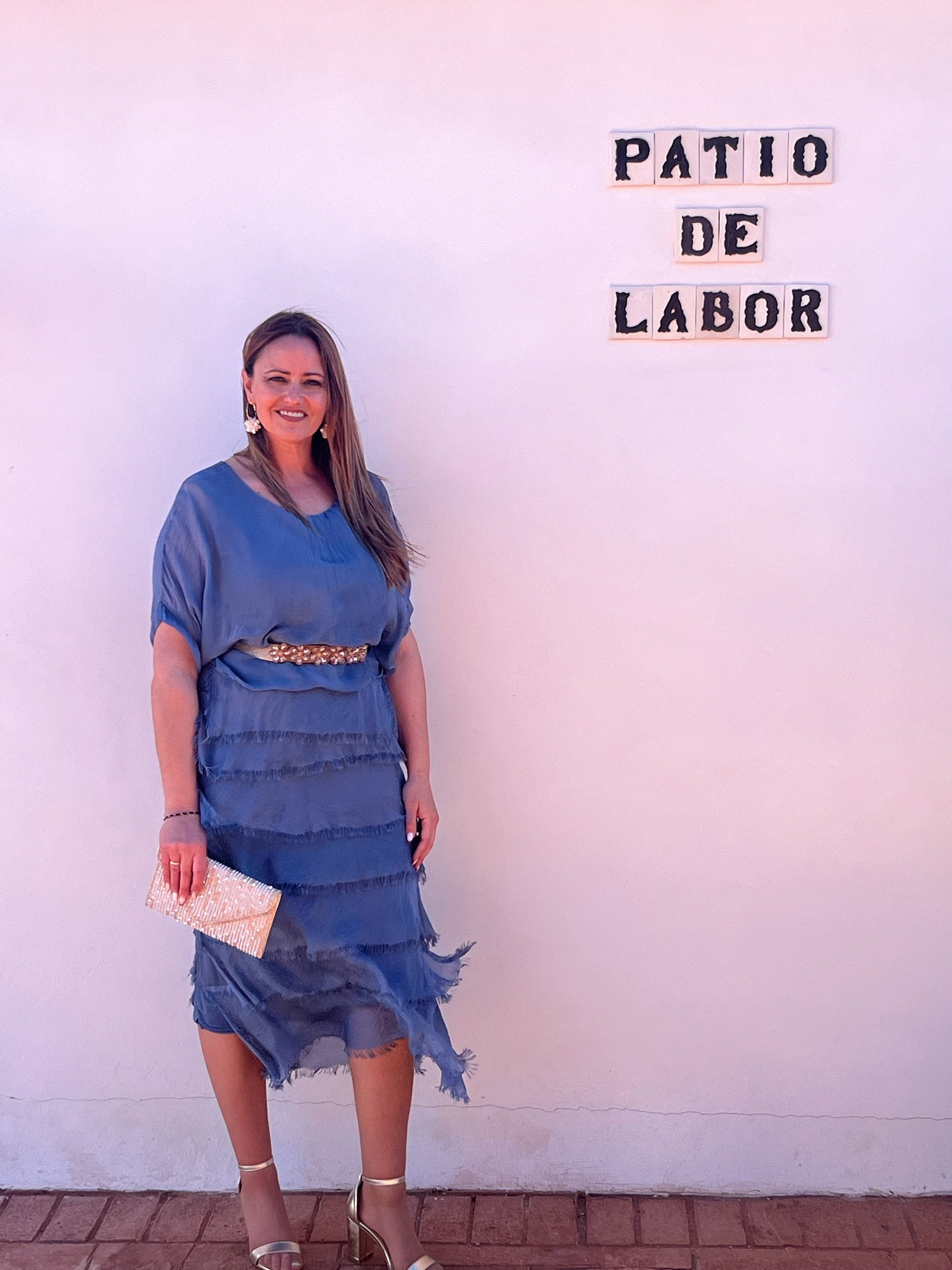 Vestido de Seda con Forro Interior Elástico El Vestidor de Inma